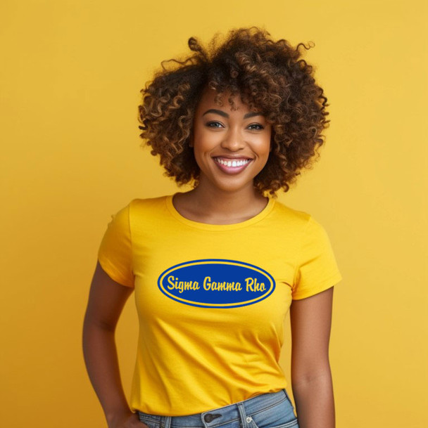 Sigma Gamma Rho Emblem T-shirts