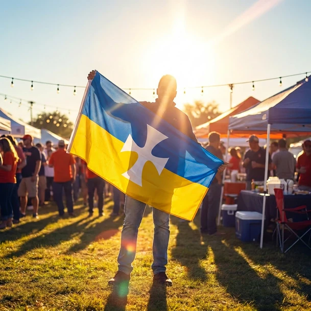 Giant Fraternity Flag