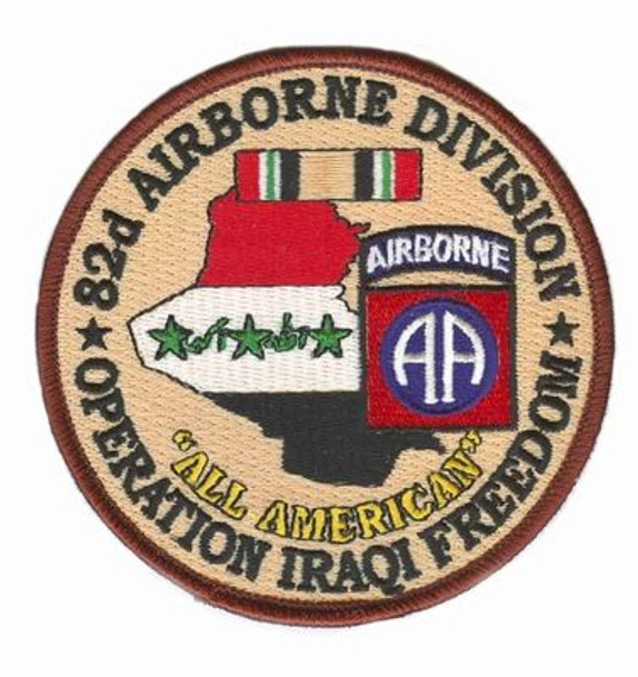 82nd Airborne Division Operation Iraqi Freedom Patch
