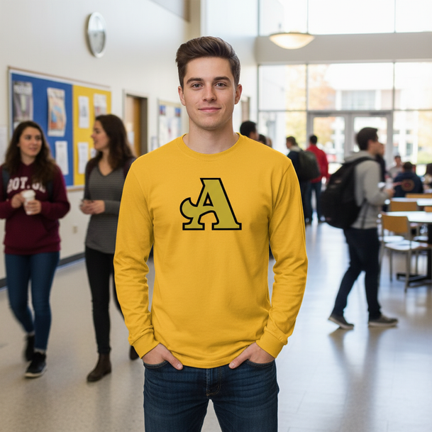 Acacia Applique A Long Sleeve Tee