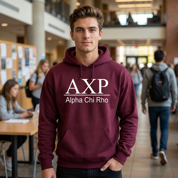 Alpha Chi Rho Bar Hoodie