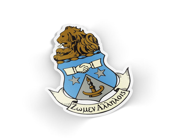 Greekgear Alpha Delta Pi Die Cut Crest Sticker 