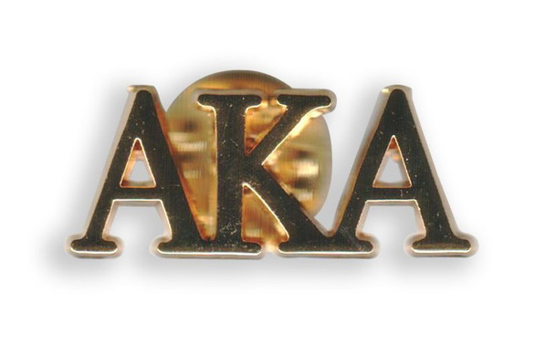 Alpha Kappa Alpha Letter Pin