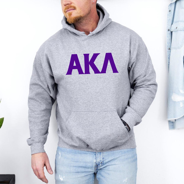  Alpha Kappa Lambda letter Hoodie 