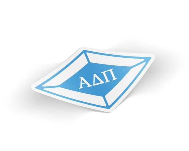 Alpha Delta Pi Die Cut Diamond Sticker