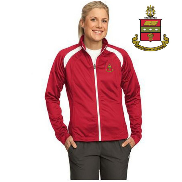  Alpha Chi Omega Crest - Shield Track Jacket 
