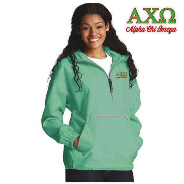  Alpha Chi Omega Pack-N-Go Pullover 