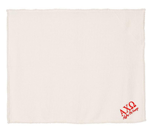  Alpha Chi Omega Sherpa Blanket 