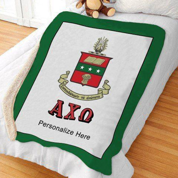  Alpha Chi Omega Sherpa Lap Blanket 