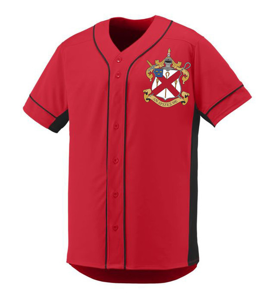 Alpha Chi Rho Game 7 Full-Button Baseball Jersey