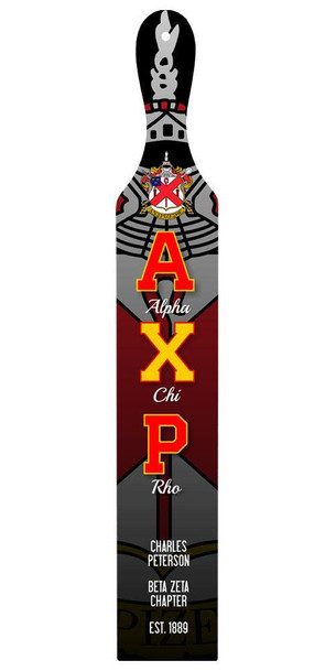 Craftique Alpha Chi Rho Custom Full Color Paddle 