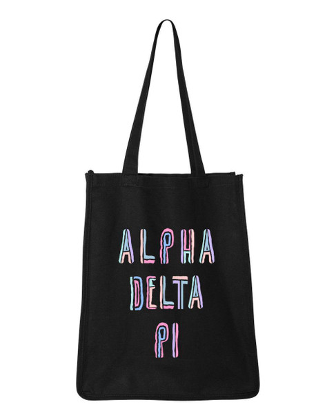  Alpha Delta Pi Jumbo All In Tote Bag 