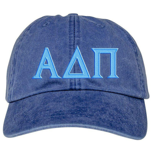  Alpha Delta Pi Lettered Premium Pastel Hat 
