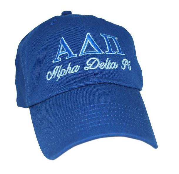  Alpha Delta Pi Script Cap 