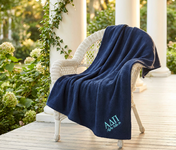 Alpha Delta Pi Sherpa Blanket