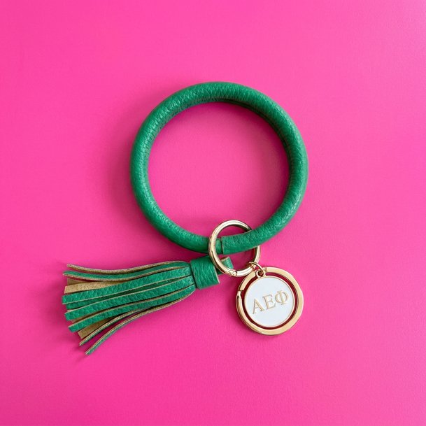 Alpha Epsilon Phi Bangle Keychain