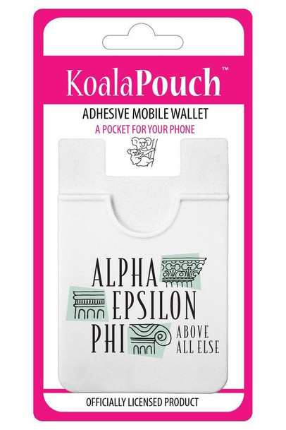 Sorority Shop Alpha Epsilon Phi Logo Koala Pouch 