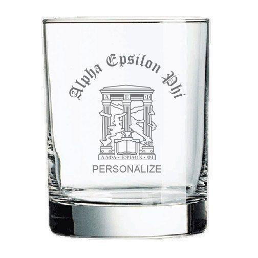 Alpha Epsilon Phi Old Style Glass