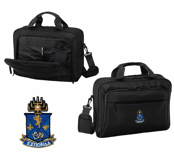 DISCOUNT-Alpha Epsilon Pi Crest - Shield Briefcase Attache