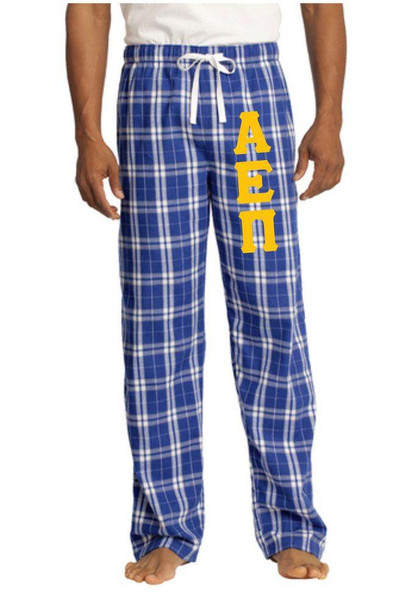  Alpha Epsilon Pi Flannel Plaid Pant - PJ's 