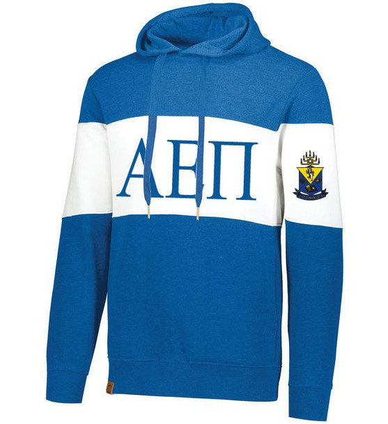 Alpha Epsilon Pi Ivy League Hoodie W Crest On Left Sleeve