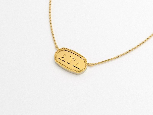 Alpha Gamma Delta Athena Necklace