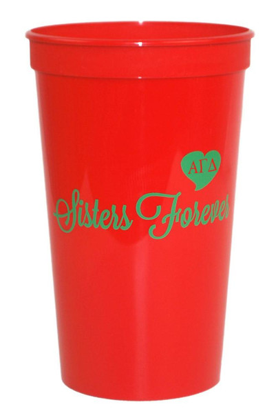  Alpha Gamma Delta Giant Plastic Cup 