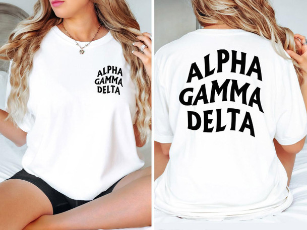  Alpha Gamma Delta Social Tee 