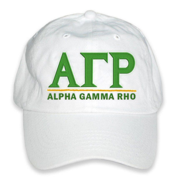  Alpha Gamma Rho World Famous Line Hat 