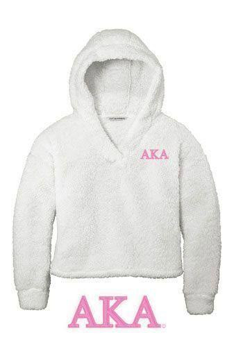  Alpha Kappa Alpha Cozy Fleece Hoodie 