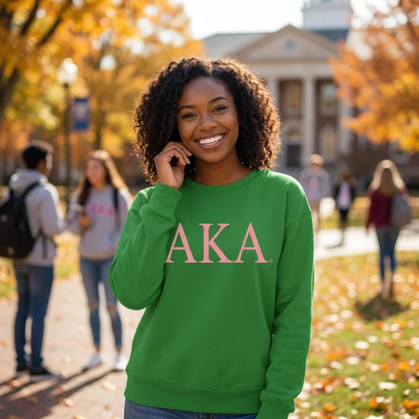 Alpha Kappa Alpha University Crewneck Sweatshirt