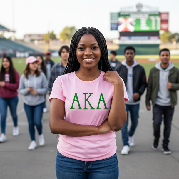 Alpha Kappa Alpha University Greek T-Shirts