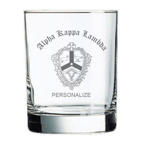GFYN Alpha Kappa Lambda Old Style Glass