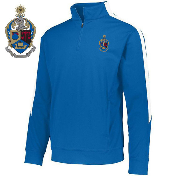  DISCOUNT-Alpha Kappa Psi-  World Famous Greek Crest - Shield Medalist Pullover 
