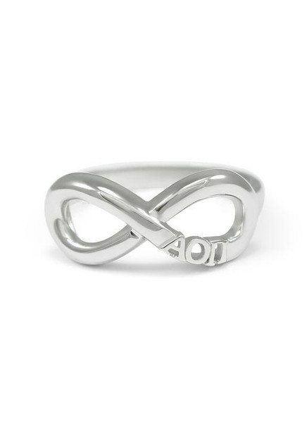 TCS Alpha Omicron Pi Infinity Ring 