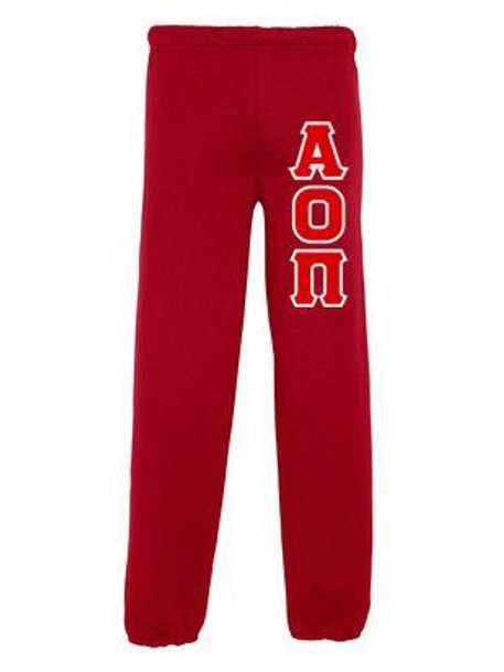  Alpha Omicron Pi Lettered Sweatpants 