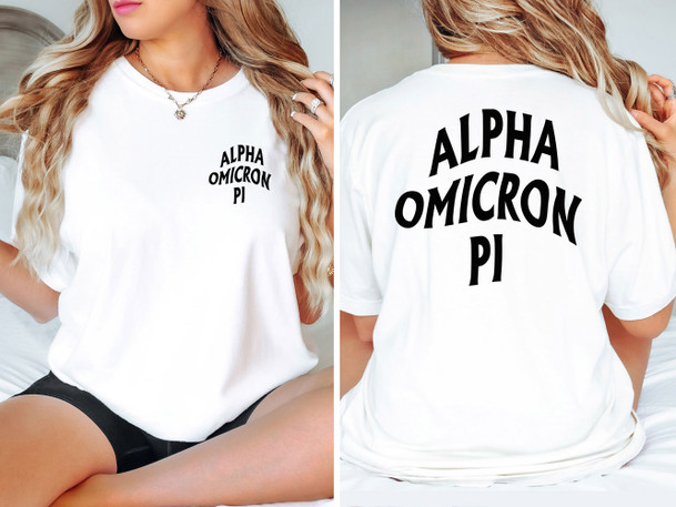 Alpha Omicron Pi Social Tee