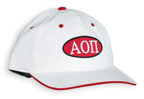 Alpha Omicron Pi Throwback Oval Game Hat