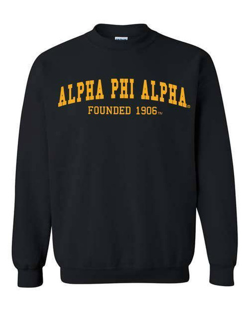 Alpha Phi Alpha Fraternity Founders Crew Sweatshirt