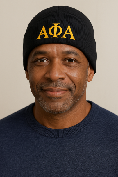 Alpha Phi Alpha Greek Letter Knit Cap