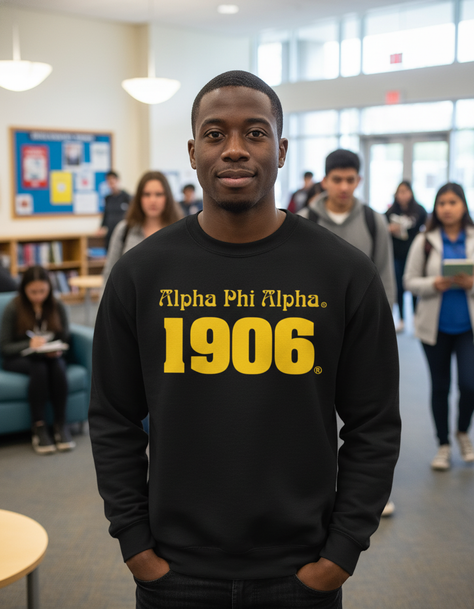 Alpha Phi Alpha Logo Crewneck Sweatshirt