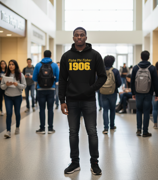 Alpha Phi Alpha Logo Hooded Sweatshirt