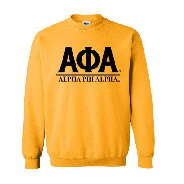  Alpha Phi Alpha Message  Crewneck Sweatshirts 