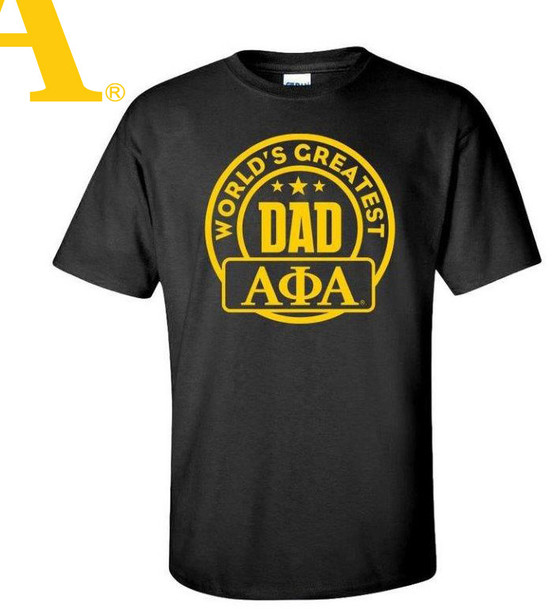 Alpha Phi Alpha World's Greatest Father T-Shirt