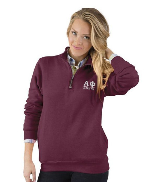 Alpha Phi Custom Fashion Pullover