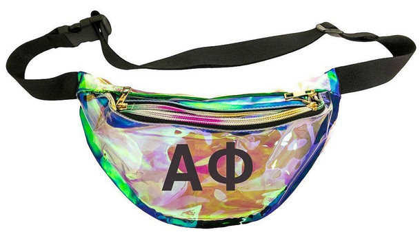 Sorority Shop Alpha Phi Holographic Fanny Pack 