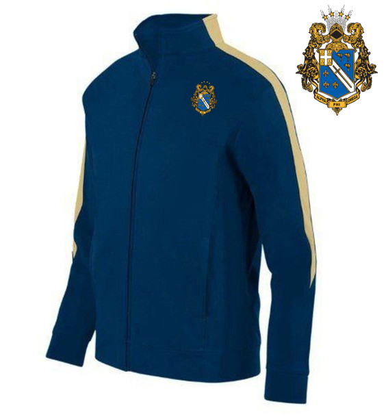 Alpha Phi Omega Crest - Shield Medalist Track Jacket