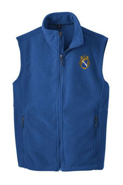 Alpha Phi Omega Fleece Crest - Shield Vest