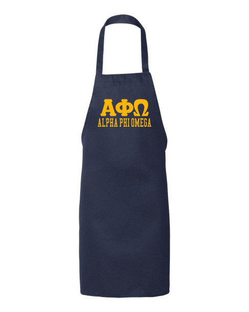  Alpha Phi Omega Large Apron 