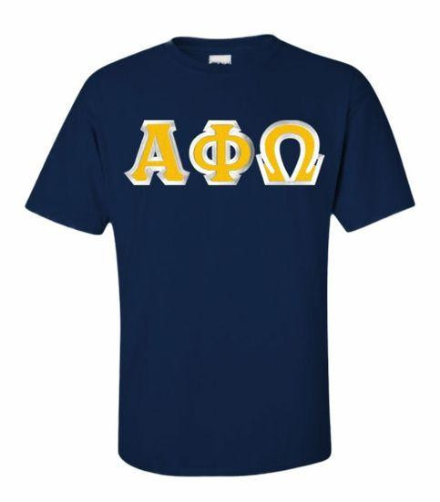  Alpha Phi Omega Lettered T-Shirt 